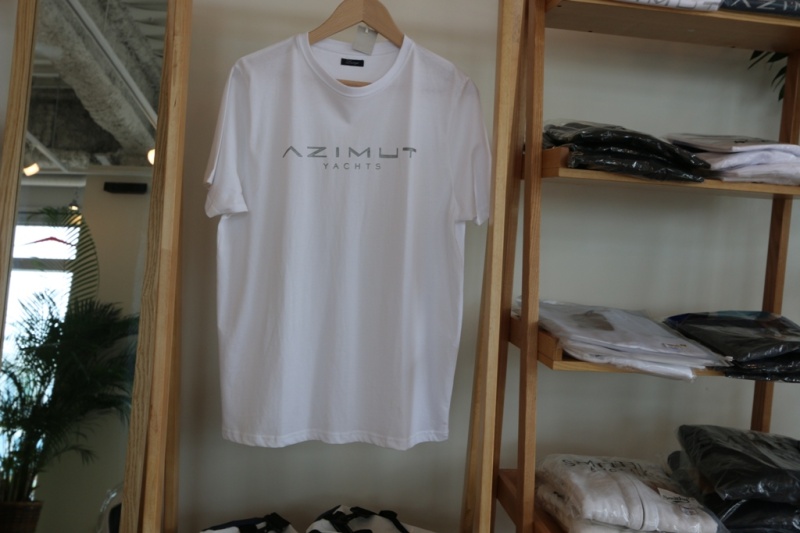 AZIMUT Tシャツ・メンズ（ホワイト）