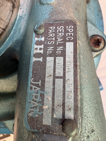 ヤンマー 6LP-STZY 中古ターボ