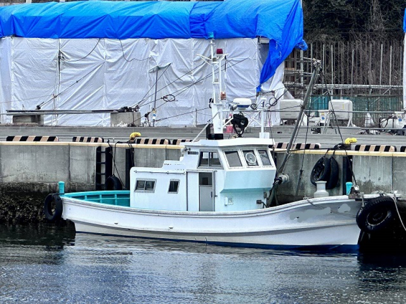 その他メーカー(国内) 漁船 NO，060208　漁船　漁＋網運搬船　個人造船－40尺　3級
