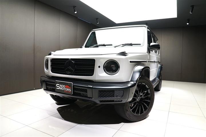 メルセデスベンツ Gクラス 2022年ﾓﾃﾞﾙ G400d ｴﾃﾞｨｼｮﾝﾏｸﾞﾉﾎﾜｲﾄ 限定車 ﾅｲﾄﾊﾟｯｹｰｼﾞ RHD ﾏｸﾞﾉｵﾊﾟﾘｽﾎﾜｲﾄ