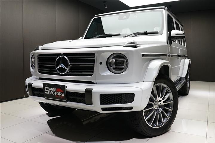 メルセデスベンツ Gクラス 2023年ﾓﾃﾞﾙ G400d RHD AMGﾗｲﾝ ﾏﾇﾌｧｸﾄｩｰｱPﾌ 20ｲﾝﾁAW ｵﾊﾟﾘｽﾎﾜｲﾄ