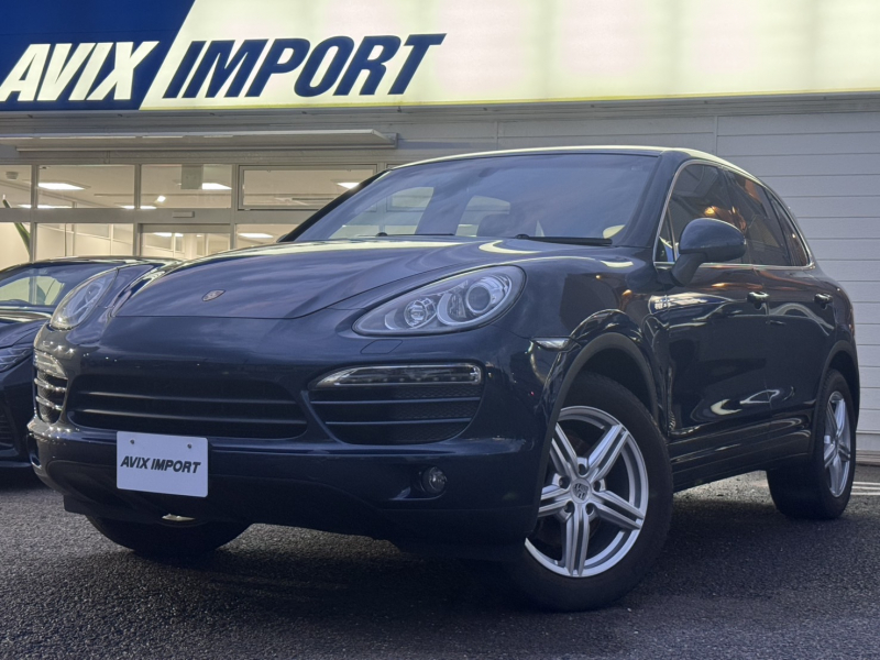 ポルシェ カイエン V6 正規D車 黒革 ﾊﾟﾜｰｼｰﾄ ｼｰﾄﾋｰﾀｰ  純正ﾅﾋﾞ地ﾃﾞｼﾞ Bｶﾒﾗ ｸﾙｺﾝ ﾊﾞｲｷｾﾉﾝHL 電動Rｹﾞｰﾄ 19ｲﾝﾁAW 禁煙