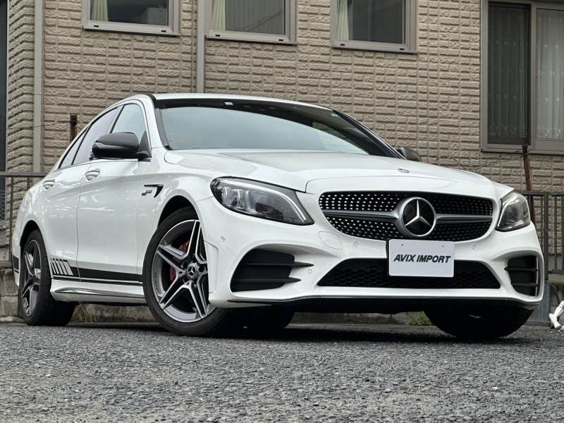 メルセデスベンツ Cクラス C220d ﾛｰﾚｳｽED ｽﾎﾟｰﾂﾌﾟﾗｽPKG後期  弊社買取直販 1ｵｰﾅｰ 社外ﾄﾗﾝｸｽﾎﾟｲﾗｰ 黒革 ﾅﾋﾞ TV Bｶﾒﾗ PTS ﾃﾞｨｽﾄﾛ ﾊﾟﾜｰｼｰﾄ ﾋｰﾀｰ ｴｱｻｽ ﾊﾟﾜｰﾄﾗﾝｸ ｷｰﾚｽｺﾞｰ LEDﾗｲﾄ 18AW