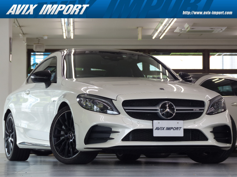AMG Cクラス C43 4MATICｸｰﾍﾟ 後期型 9速AT RSP 黒革 ﾊﾟﾉﾗﾏSR HDDﾅﾋﾞ地ﾃﾞｼﾞBｶﾒﾗ Newｽﾃｱﾘﾝｸﾞ Meｺﾈｸﾄ HUD Burmester ｴｱﾊﾞﾗﾝｽP ﾊﾞｰﾁｬﾙｺｯｸﾋﾟｯﾄ 前席Sﾋｰﾀｰ ﾏﾙﾁﾋﾞｰﾑLED 自動開閉ﾄﾗﾝｸ Pｱｼｽﾄ ﾊｲﾋﾞｰﾑｱｼｽﾄ ACC LCA 分割可倒式ｼｰﾄ C43専用ｴｱﾛ&19AW 禁煙