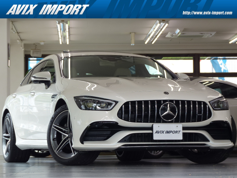 AMG GT 4ドアクーペ GT53 4ﾏﾁｯｸ+ ISG搭載ﾓﾃﾞﾙ ﾗｸﾞｼﾞｭｱﾘｰﾗｲﾝP RSP ﾍﾞｰｼﾞｭ/ｸﾞﾚｰﾅｯﾊﾟ革 SR HDDﾅﾋﾞ地ﾃﾞｼﾞ360度ｶﾒﾗ Meｺﾈｸﾄ HUD Burmester ｴｱﾊﾞﾗﾝｽP 前後席Sﾋｰﾀｰ 前席ﾍﾞﾝﾁﾚｰﾀｰ&ﾘﾗｸｾﾞｰｼｮﾝ ﾏﾙﾁﾋﾞｰﾑLED 自動ﾄﾗﾝｸ GT53専用AMGｴｱﾛ&20AW 禁煙1ｵﾅ