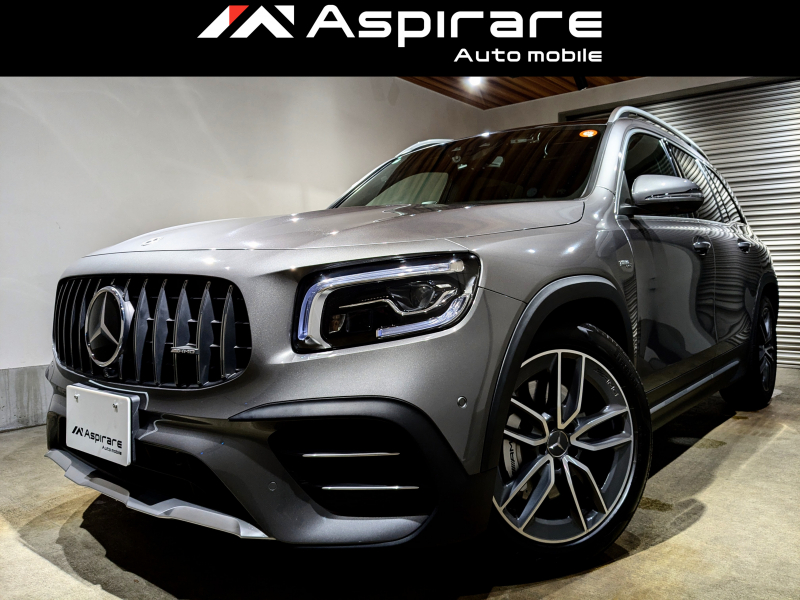 AMG GLB GLB35 4M AMGアドバンスドPKG　AMGパフォーマンスPKG　パノラマサンルーフ　レッド×ブラックレザー　シートベンチレーション　ナビTV　全方位カメラ