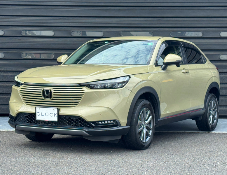 ホンダ ヴェゼル 1.5L e:HEV X 1オーナー 禁煙車 Honda SENSING フロント/バックカメラ デジタルTV 革調シートカバー ブレーキシステム 16インチAW CD/DVD再生 Bluetooth接続