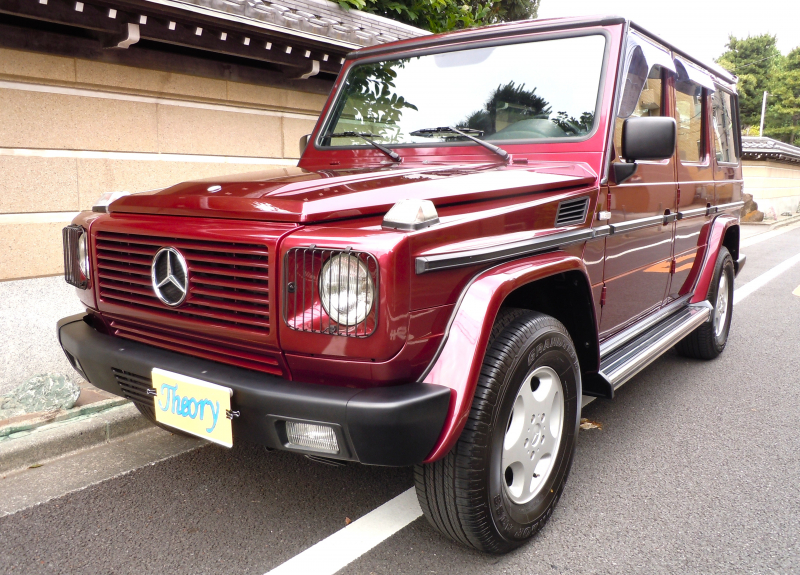 メルセデスベンツ Gクラス G320LD車希少色ルビーレッド前期オリジナル低走行職人仕上げ