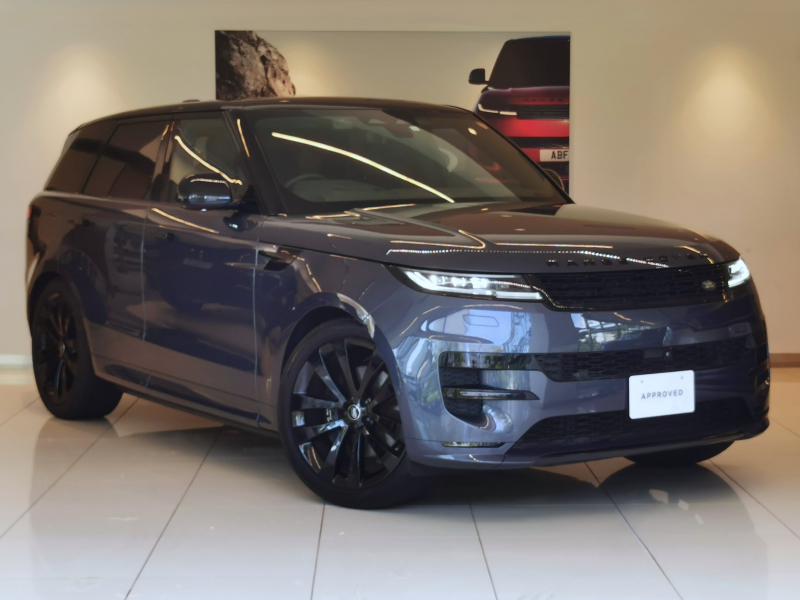 ランドローバー レンジローバーSPORT ファーストエディション 3.0L P400 AWD 1オーナー 白革シート サンルーフ 全席シートヒーター＆クーラー、フロントシートマッサージ 電動サイドステップ MERIDIAN™サウンド ヘッドアップディスプレイ 23インチアルミホイール フロントセンターコンソール急速クーラーボックス