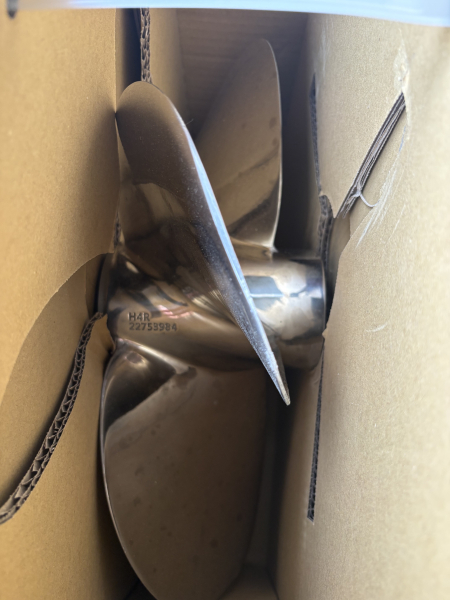 VOLVO PENTA Duoprop for DPHdrive  ボルボDPH用デュオプロステンレスプロペラ　TYPE：H　SIZE：4