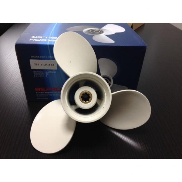 BAEKSAN PROPELLER CO.,LTD Y15 9 1/4 X 9 ヤマハ船外機用プロペラ（社外品）・BAEKSAN PROPELLER‐9.9馬力～15馬力 ベクサンプロペラ