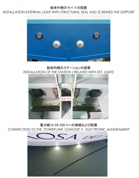 AMPERMARINE 　LED水中ライト mini WUWLED