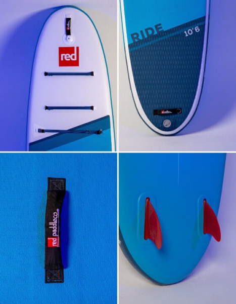 Red Paddle 2022年モデル  Red Paddle インフレータブル SUP ボード　10'8" RIDE MSL REDPADDLE