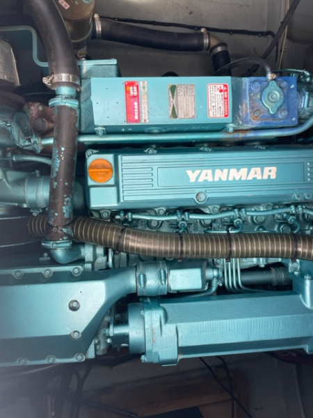 ヤマハ シャフト船 DX40A 6CXB-GT(ヤンマー) 艇体H15／機関H24年