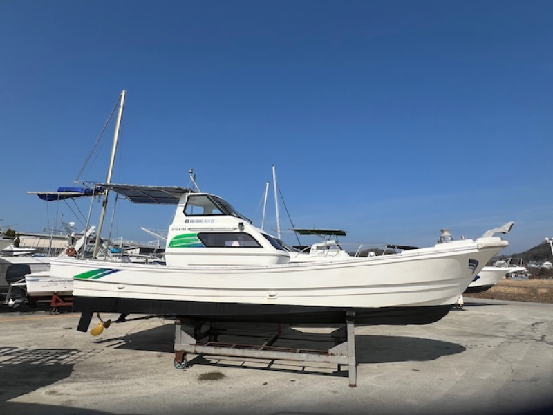 ヤマハ DX-27 使用時間の少ないディーゼルシャフト船　