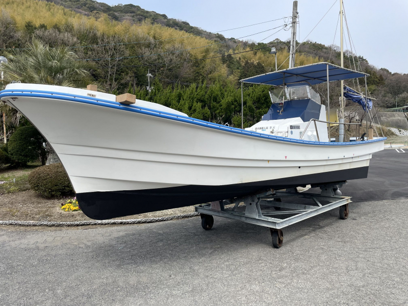 ヤンマーDE28 船　ドライブ船　漁船　釣り ヤンマー プレジャーボート 和船 漁船 釣り船DE28 Z−1