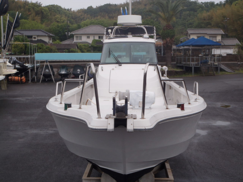 中古 極美艇 陸上げ保管 プレジャーボート ヤンマー EX26B 26ft 8名乗