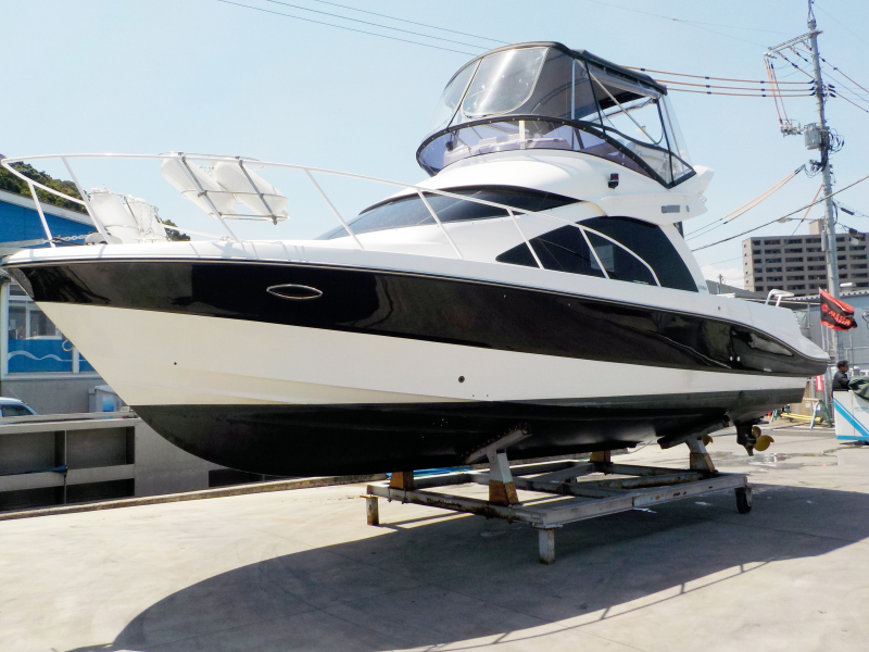 ♥ 30年以前ABCホビーレーシングRCボート ドルフィン46 V型艇 中古品