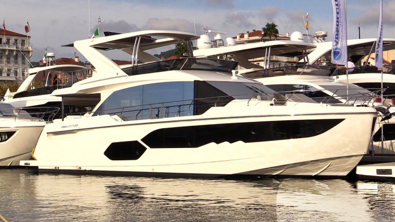 アブソルート 58FLY Absolute 58 FLY｜2021年式・低走行艇・Seakeeper 9搭載のプレミアムサロンクルーザーー