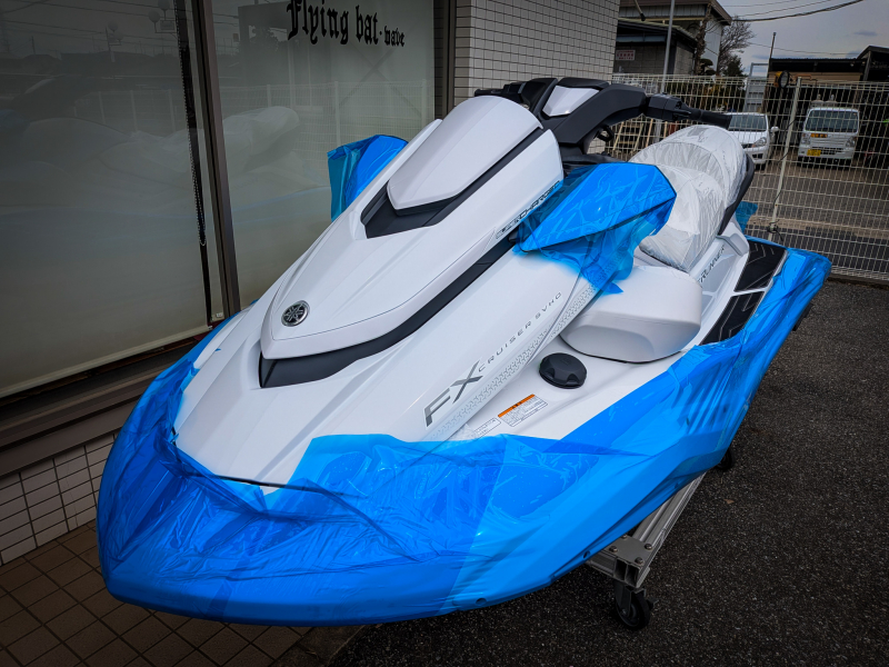 ヤマハ FX-Cruiser SVHO 2026年モデル ヤマハ FX Cruiser SVHO（ホワイト）｜洗練の白、至高のパフォーマンス　入荷しました！