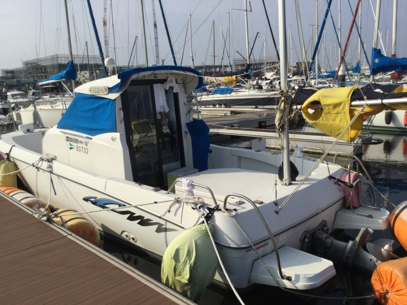 中古艇情報 ヤンマー FX24EZ 4JH3-DTZAY【115馬力/3600rpm