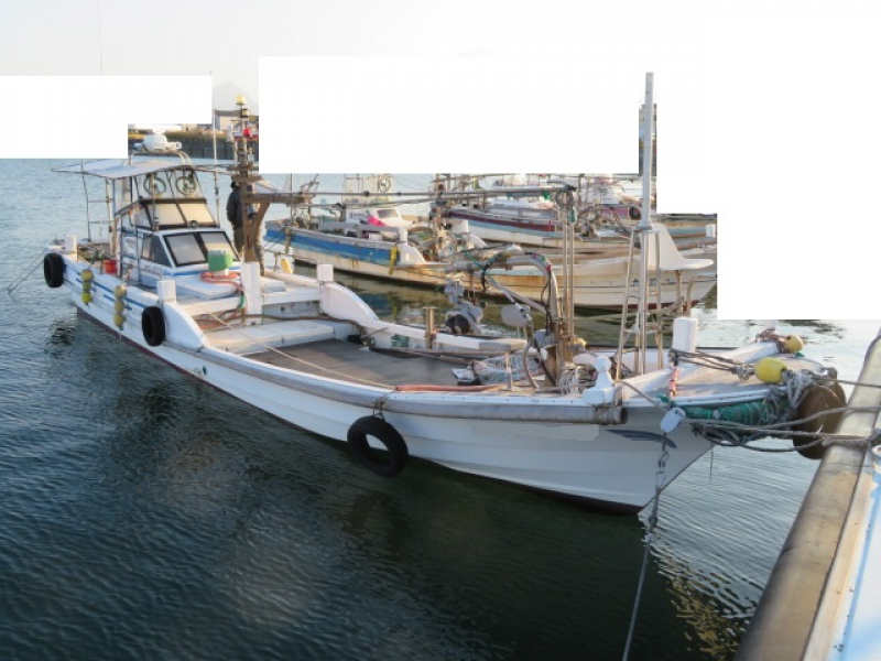 ヤマハ 遊漁船 NO、040119　遊漁船　タイラギ潜水作業船　ヤマハDW－46－OA　3級