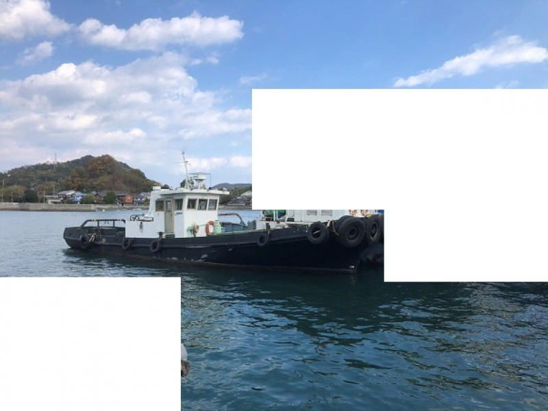 その他(国内) 漁船 NO,241123 　漁運搬船　養殖イカダ移設TUG船（鋼＝18t）1988y