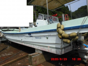 中古艇情報 ヤンマー ZD34 NO，020629 遊漁船 ヤンマー