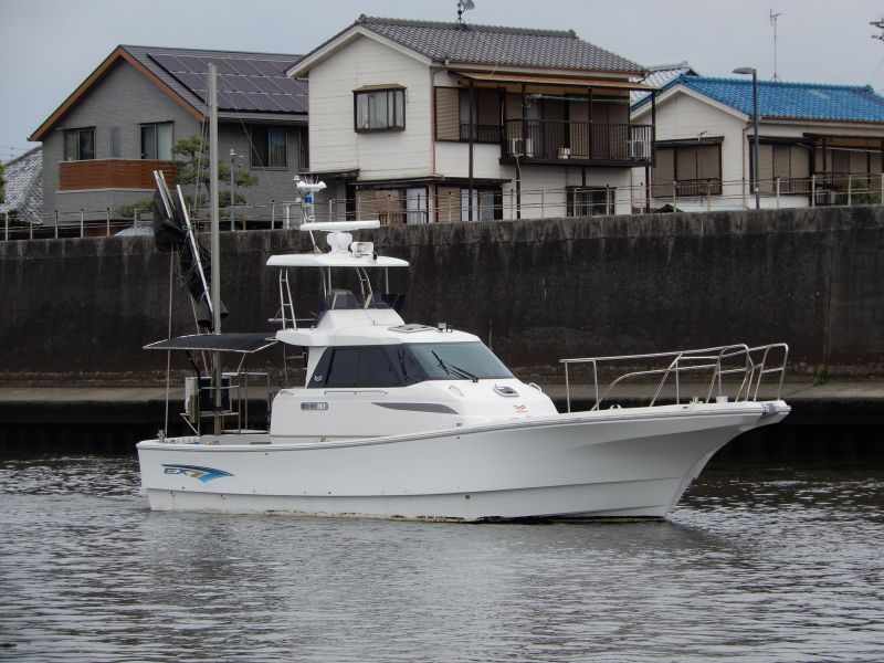ヤンマー EX40 EX-40A2 ハイパワー495馬力 6CXBS-GT 極上艇 早い