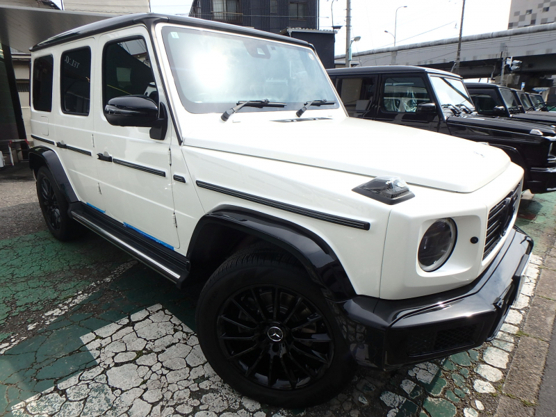 メルセデスベンツ Gクラス G400d Manufaktur　Edition  ディーラー車 ワンオーナー　ダイヤモンドホワイト