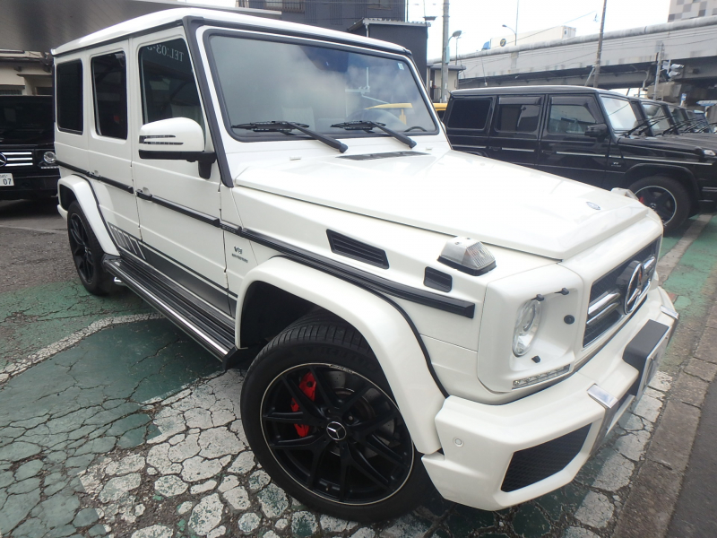 AMG Gクラス G63 Edition463　限定車　designoミスティックホワイトⅡ