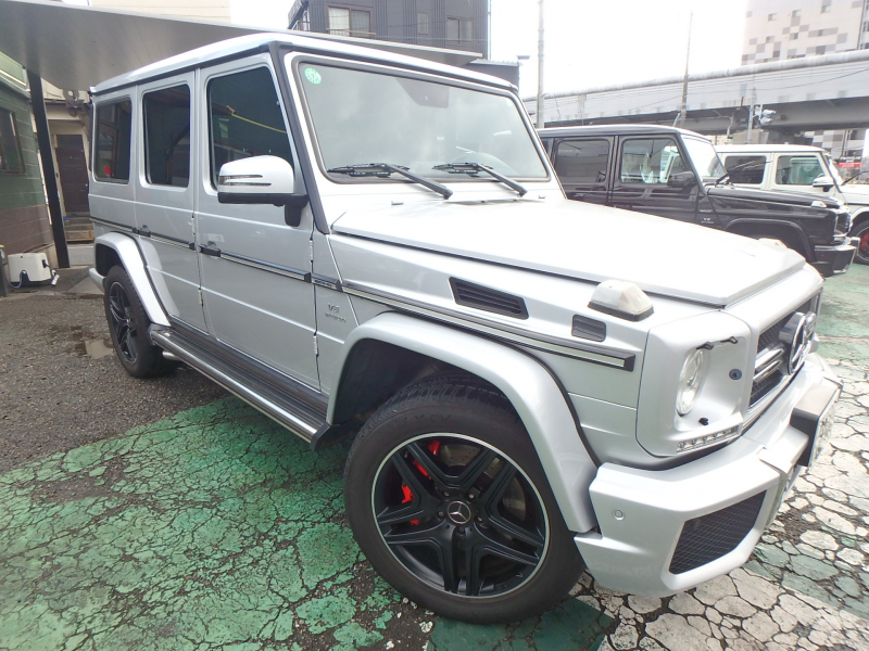 AMG Gクラス G63 ディーラー車   インジウムシルバー