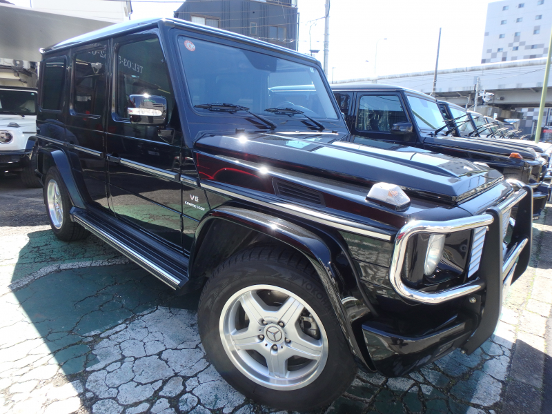 AMG Gクラス G55Lコンプレッサー　デジーノ新車並行　オブシディアンブラック