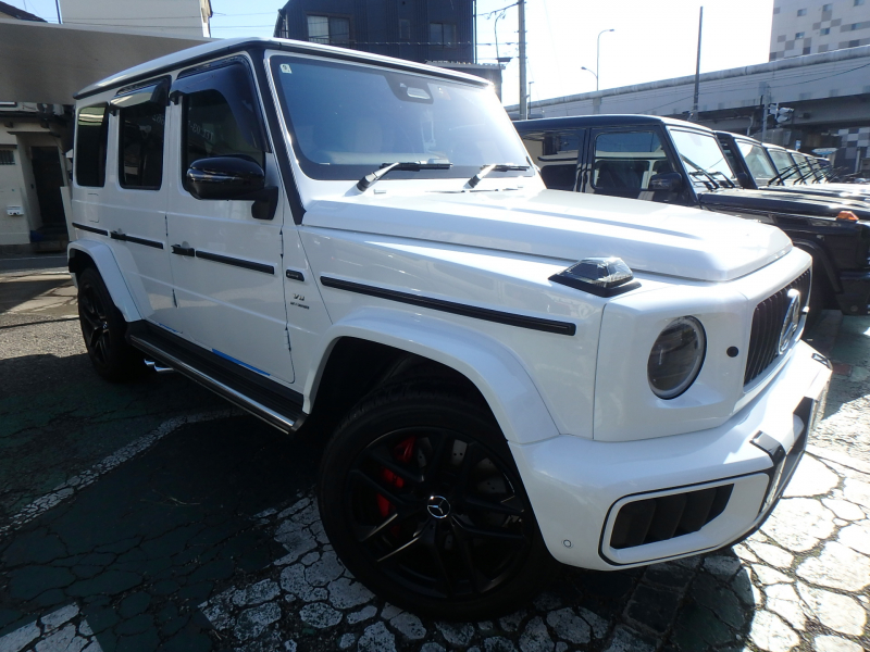 AMG Gクラス G63ローンチエディション　ディーラー車　ワンオーナー　オパリスホワイト
