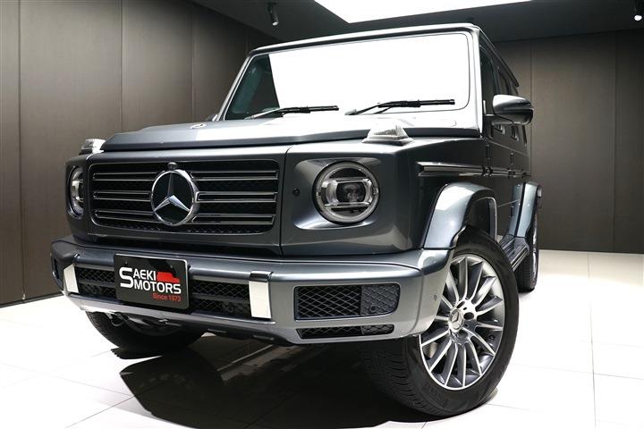 メルセデスベンツ Gクラス 2022年ﾓﾃﾞﾙ G400d AMGﾗｲﾝ ｱﾀﾞﾌﾟﾃｨﾌﾞﾀﾞﾝﾋﾟﾝｸﾞｼｽﾃﾑ ﾗｸﾞｼﾞｭｱﾘｰﾊﾟｯｹｰｼﾞｾﾚﾅｲﾄｸﾞﾚｰ ﾏﾇﾌｧｸﾄｩｰｱﾌﾟﾛｸﾞﾗﾑ RHD