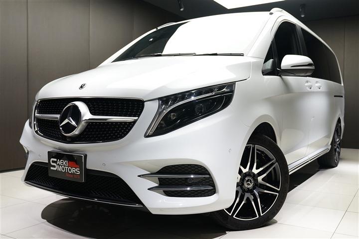 メルセデスベンツ Vクラス 2024年ﾓﾃﾞﾙ V220d ｴｸｽｸﾙｰｼﾌﾞLﾌﾟﾗﾁﾅｽｲｰﾄ RHD ﾛｯｸｸﾘｽﾀﾙﾎﾜｲﾄ