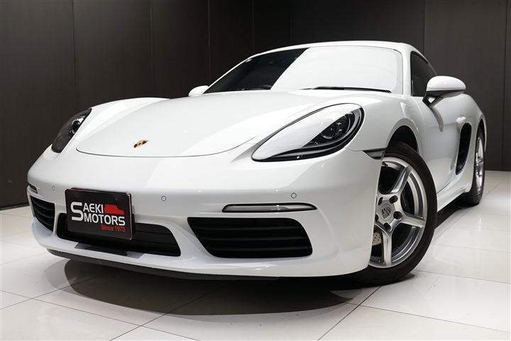 ポルシェ 718 ケイマン 2019年ﾓﾃﾞﾙ 718ｹｲﾏﾝ MT RHD ｽﾎﾟｰﾂﾛﾉPKG 18ｲﾝﾁAW ﾎﾜｲﾄ