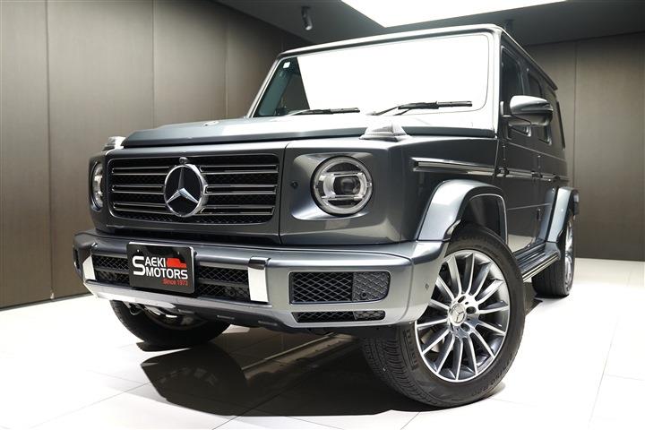 メルセデスベンツ Gクラス 2020年ﾓﾃﾞﾙ G350d RHD AMGﾗｲﾝ ﾗｸﾞｼﾞｭｱﾘｰP ｱﾀﾞﾌﾟﾃｨﾌﾞD 20ｲﾝﾁAW  ｾﾚﾅｲﾄｸﾞﾚｰ