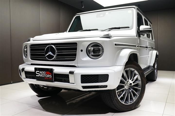 メルセデスベンツ Gクラス 2023年モデル G400d RHD AMGライン マヌファクトゥーアP 20インチAW オパリスホワイト