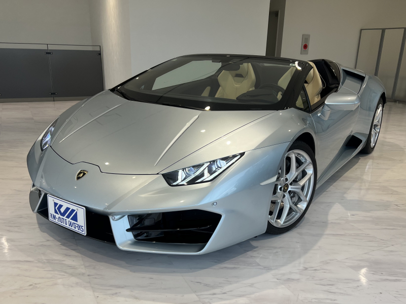 ランボルギーニ ウラカン スパイダー LP580-2　フロントリフティング　プロテクションフィルム施工済