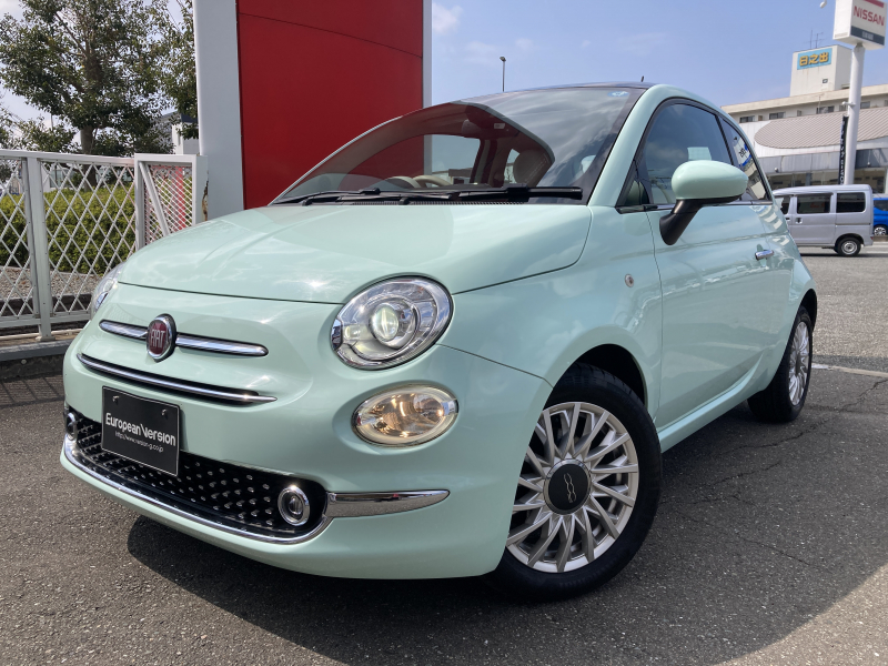 フィアット 500 ツィンエア  ラウンジ　ディーラー車　ワンオーナー　キセノンヘッドライト　ETC　純正15インチアルミホイール