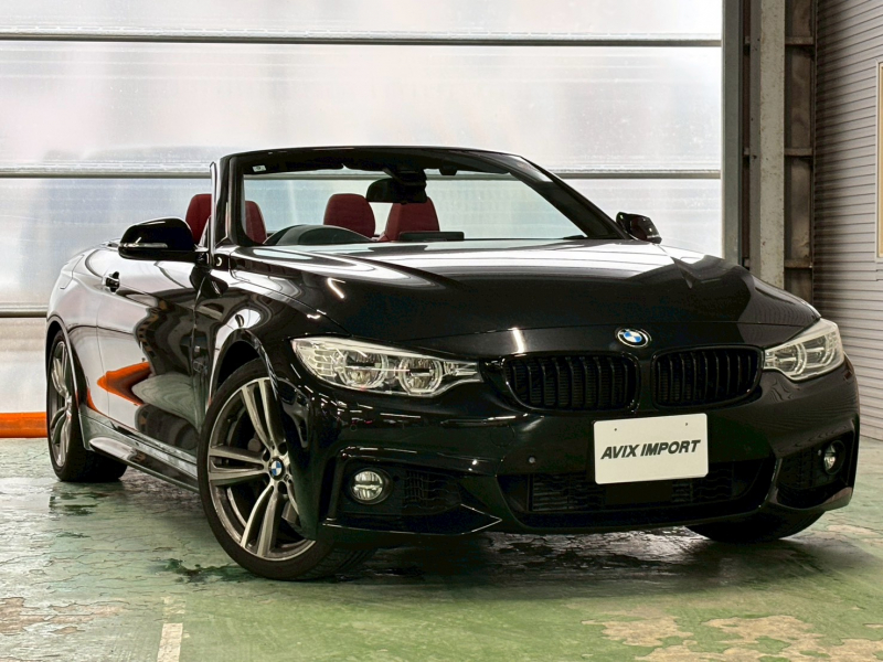 BMW 4シリーズ 435i ｶﾌﾞﾘｵﾚ Mｽﾎﾟｰﾂ 赤革 ﾊﾟﾜｰｼｰﾄ ｼｰﾄﾋｰﾀｰ ﾄﾞﾗｲﾋﾞﾝｸﾞｱｼｽﾄ ACC ﾅﾋﾞ CD/DVD TV ﾊﾞｯｸｶﾒﾗ HUD LEDﾍｯﾄﾞﾗｲﾄ 19AW