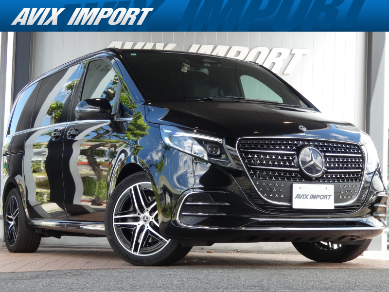 メルセデスベンツ Vクラス V220d AMGﾗｲﾝPKG 現行型 9速AT ﾄﾞﾗｲﾋﾞﾝｸﾞｱｼｽﾀﾝｽPKG ﾏﾙﾁﾋﾞｰﾑLED 黒革 ﾘｱｴｱｺﾝ 純正MBUXﾅﾋﾞ地ﾃﾞｼﾞ360°ｶﾒﾗ ｽﾃｱﾘﾝｸﾞﾋｰﾀｰ AMG19AW 禁煙 新車保証継承対象車 正規D車