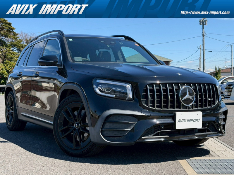 AMG GLB GLB35 4ﾏﾁｯｸ ｱﾄﾞﾊﾞﾝｽﾄﾞPKG ﾊﾟﾌｫｰﾏﾝｽPKG  ﾚｰﾀﾞｰｾﾌﾃｨｰPKG ﾊﾟﾉﾗﾏSR ｼｰﾄﾋｰﾀｰ ﾍﾞﾝﾁﾚｰｼｮﾝ 黒灰革 HUD Bｶﾒﾗ 全周ｶﾒﾗ  MBUX AMG19ｲﾝﾁAW