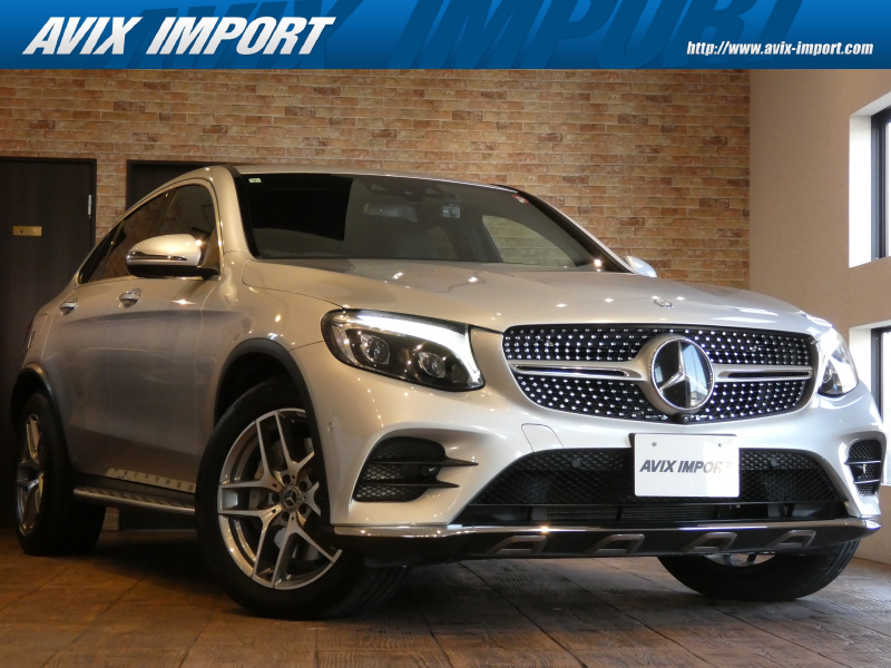 メルセデスベンツ GLCクーペ GLC220d 4MATIC Coupe Sports 本革仕様 SR 黒革 ｼｰﾄﾋｰﾀｰ 純正HDDﾅﾋﾞ地ﾃﾞｼﾞ Brumester 全周ｶﾒﾗ＆HUD ﾚｰﾀﾞｰｾｰﾌﾃｨPKG AMG19AW