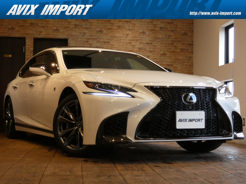 レクサス LS LS500 Fｽﾎﾟｰﾂ Lexus Safety System+ SR  赤半革 ﾅﾋﾞ TV 全周ｶﾒﾗ ﾏｰｸﾚﾋﾞﾝｿﾝ ﾃﾞｼﾞﾀﾙｲﾝﾅｰﾐﾗｰ 前後ｿﾅｰ ACC HUD ｴｱｻｽ ﾊﾟﾜｰｼｰﾄ ﾋｰﾀｰ ﾍﾞﾝﾁﾚｰﾀｰ Pﾄﾗﾝｸ 3眼LEDﾗｲﾄ 純正20AW