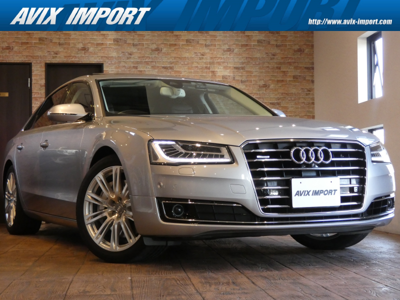 アウディ A8 4.0TFSI ｸﾜﾄﾛ 右H 後期 Design Selection ｱｼｽﾀﾝｽPKG ﾏﾄﾘｸｽLED SR 茶革 MMI TV Bｶﾒﾗ ACC BOSE ﾊﾟﾜｰｼｰﾄ ﾋｰﾀｰ ﾍﾞﾝﾁﾚｰﾀｰ ｱﾄﾞﾊﾞﾝｽﾄﾞｷｰ ﾊﾟﾜｰﾄﾗﾝｸ 19AW
