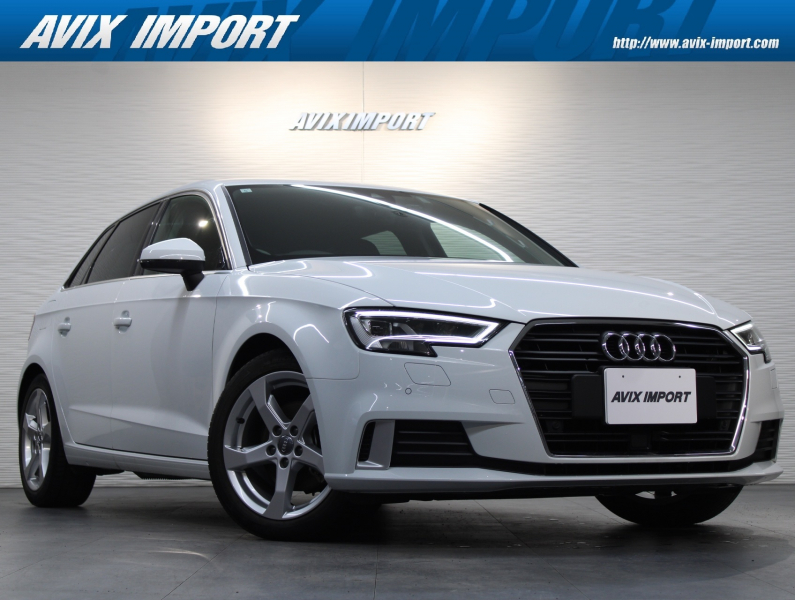 アウディ A3 ｽﾎﾟｰﾂﾊﾞｯｸ 30TFSI ｽﾎﾟｰﾂ ﾗｸﾞｼﾞｭｱﾘｰPKG 黒革 ｼｰﾄﾋｰﾀｰ 純正MMIﾅﾋﾞ 地ﾃﾞｼﾞBｶﾒﾗ ﾊﾞｰﾁｬﾙｺｯｸﾋﾟｯﾄ LEDﾗｲﾄ ACC ｱｼｽﾀﾝｽPKG ｱﾄﾞﾊﾞﾝｽﾄﾞｷｰ 純正17AW 禁煙 1ｵｰﾅｰ