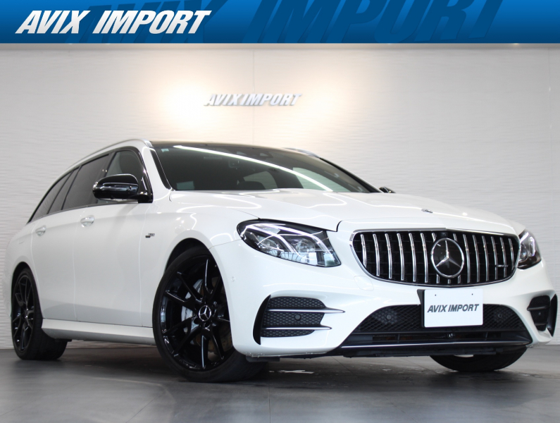 AMG Eクラス E53 4MATIC+ ﾜｺﾞﾝ  ｴｸｽｸﾙｰｼﾌﾞPKG ISG搭載 ﾊﾟﾉﾗﾐｯｸR 黒ﾅｯﾊﾟ革 全席ｼｰﾄﾋｰﾀｰ ﾍﾞﾝﾁﾚｰﾀｰ 純正HDDﾅﾋﾞ Burmester HUD＆全周ｶﾒﾗ ﾚｰﾀﾞｰｾｰﾌﾃｨPKG LEDﾗｲﾄ 専用20AW 禁煙