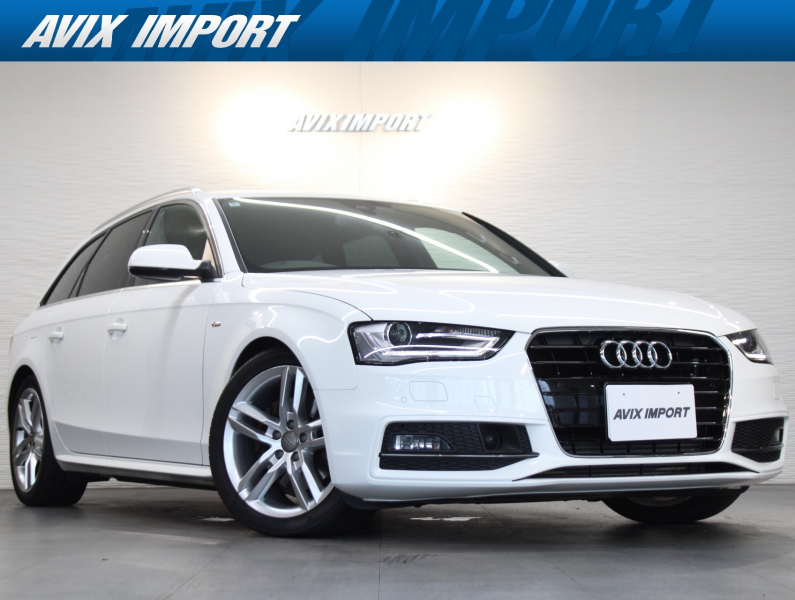 アウディ A4アバント 2.0TFSI S-linePKG&ｱｼｽﾀﾝｽPKG 黒半革 ｼｰﾄﾋｰﾀｰ 純正ﾅﾋﾞ地ﾃﾞｼﾞBｶﾒﾗ ｱﾄﾞﾊﾞﾝｽﾄﾞｷｰ ｱｲﾄﾞﾘﾝｸﾞS ﾊﾞｲｷｾﾉﾝ 純正18AW
